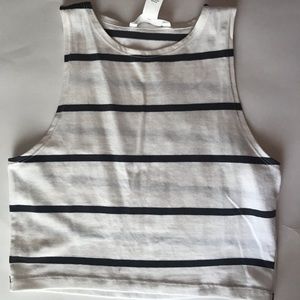 Striped Crop Top